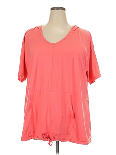 Pre-owned Livi Poncho In Pink