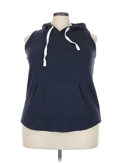 Pre-owned Livi Pullover Hoodie In Blue