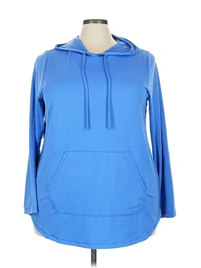 Pre-owned Livi Pullover Hoodie In Blue