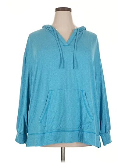 Pre-owned Livi Pullover Hoodie In Blue