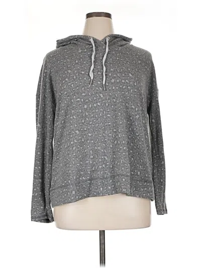 Pre-owned Livi Pullover Hoodie In Gray
