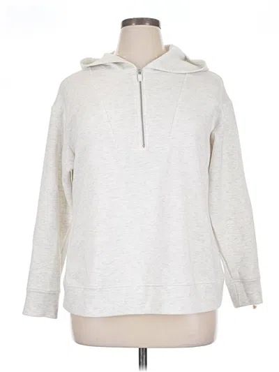 Pre-owned Livi Pullover Hoodie In Silver