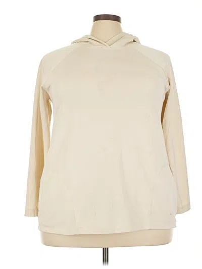 Pre-owned Livi Pullover Hoodie In White