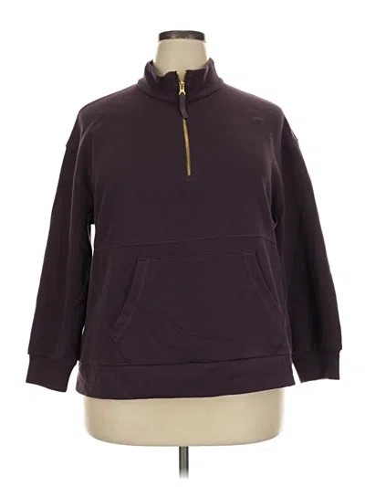 Pre-owned Livi Pullover Sweater In Burgundy