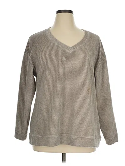 Pre-owned Livi Pullover Sweater In Gray