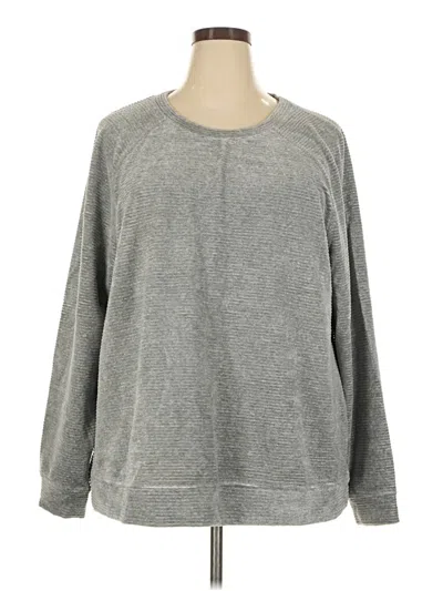 Pre-owned Livi Pullover Sweater In Gray