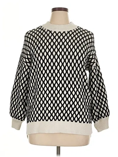 Pre-owned Livi Pullover Sweater In Ivory