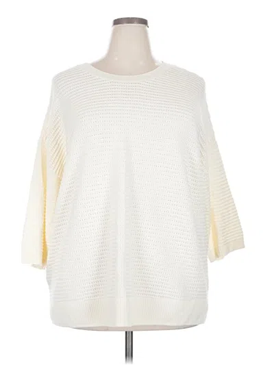 Pre-owned Livi Pullover Sweater In Ivory