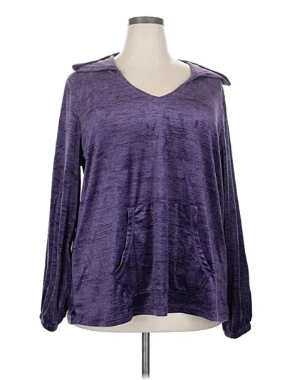 Pre-owned Livi Pullover Sweater In Purple