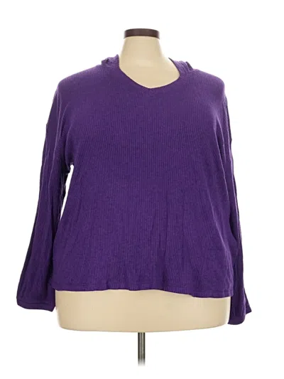Pre-owned Livi Pullover Sweater In Purple