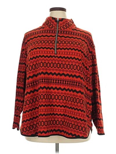 Pre-owned Livi Pullover Sweater In Red