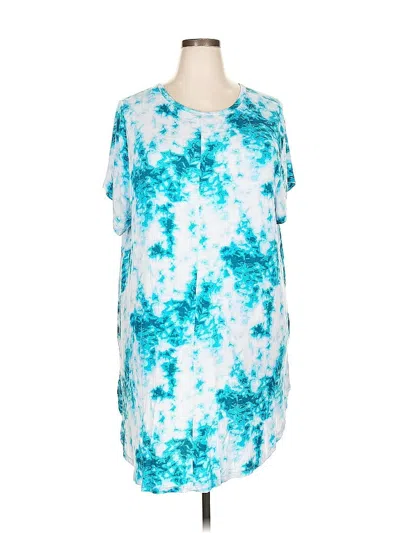 Pre-owned Livi Short Sleeve T-shirt In Blue