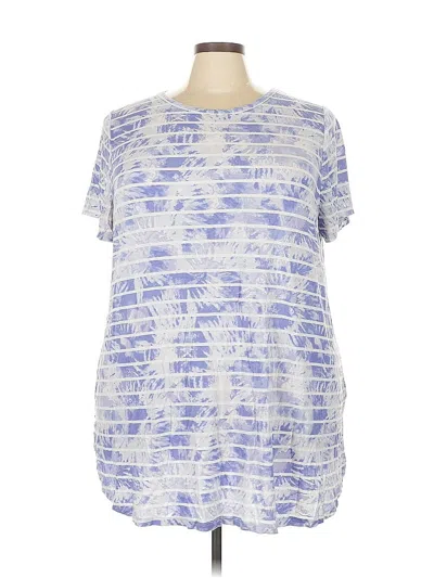 Pre-owned Livi Short Sleeve T-shirt In Blue