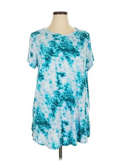 Pre-owned Livi Short Sleeve T-shirt In Blue