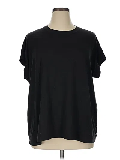 Pre-owned Livi Short Sleeve T-shirt In Black