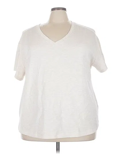Pre-owned Livi Short Sleeve T-shirt In Ivory