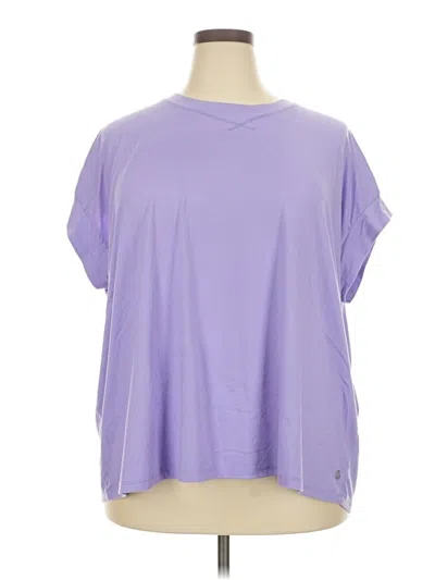 Pre-owned Livi Short Sleeve T-shirt In Purple