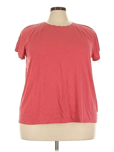 Pre-owned Livi Short Sleeve T-shirt In Red