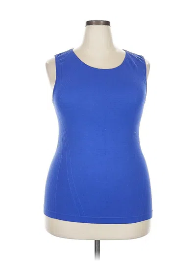 Pre-owned Livi Sleeveless T-shirt In Blue
