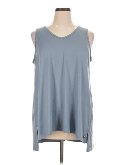 Pre-owned Livi Sleeveless Top Gray V-neck Tops