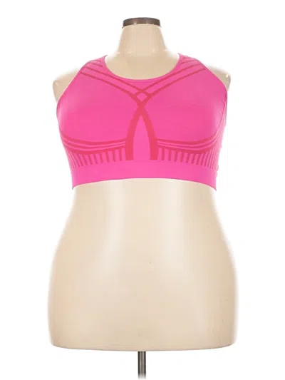 Pre-owned Livi Sleeveless Top Pink Halter Neckline Tops