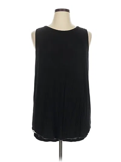 Pre-owned Livi Sleeveless T-shirt In Black