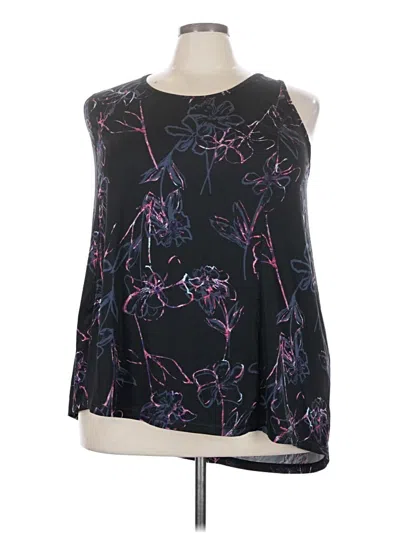 Pre-owned Livi Sleeveless T-shirt In Black