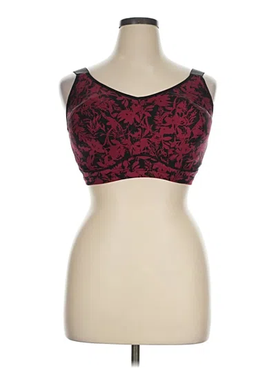Livi Sports Bra In Burgundy