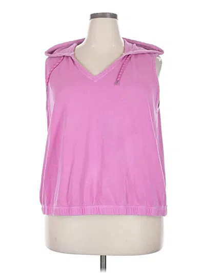 Pre-owned Livi Sweater Vest In Pink