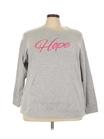 Pre-owned Livi Sweatshirt In Gray