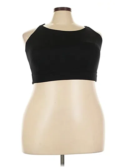 Pre-owned Livi Tank Top Black Halter Neckline Tops