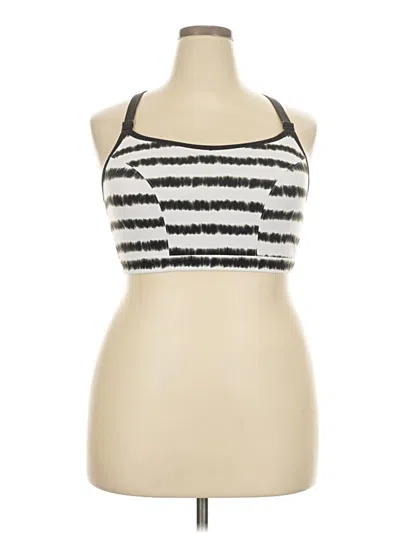 Pre-owned Livi Tank Top Silver Halter Neckline Tops