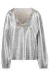Liviana Conti - Shirt - 460242 - Silver In Silver