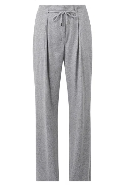 Liviana Conti - Trousers - 460131 - Light Grey In Gray