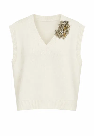 Liviana Conti Abile Vest  In Neutral