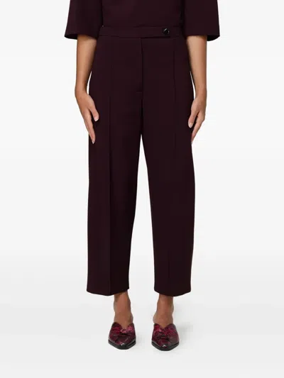 LIVIANA CONTI ADAM BUTTON TROUSERS