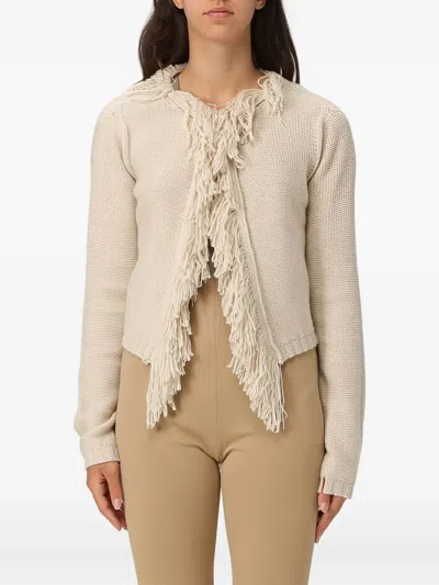 LIVIANA CONTI AIDEN FRINGED CARDIGAN