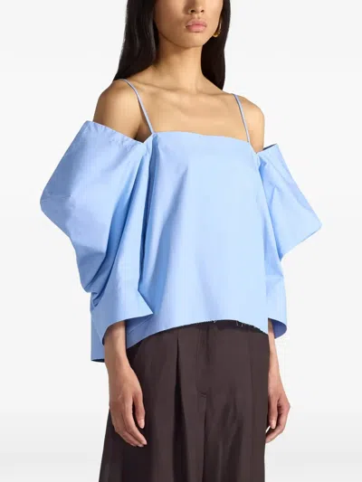 Liviana Conti Aira Blouse In Blue
