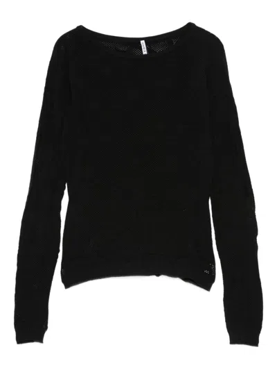 Liviana Conti Aivita Laced T-shirt In Black