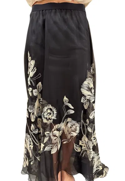 Liviana Conti Angel Woman  Embroidered In Brown