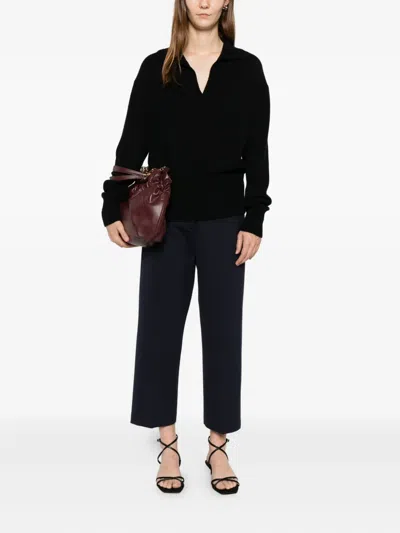 Liviana Conti Belt-loop Trousers In Blue
