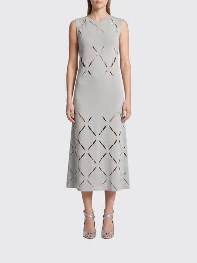 Liviana Conti Dress  Woman Color Black In Gray