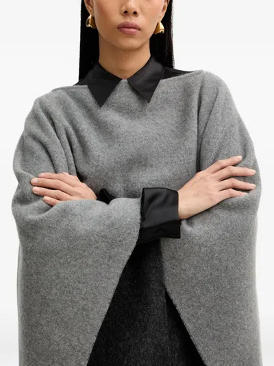 Liviana Conti Blanca Poncho In Gray