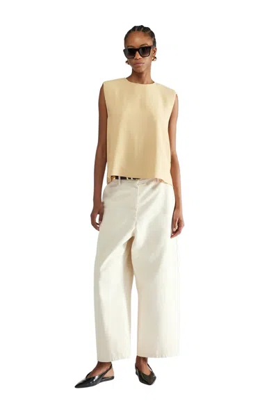 Liviana Conti Blouse With Straps In Miele