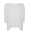 Liviana Conti Kimono Over Sweater In White