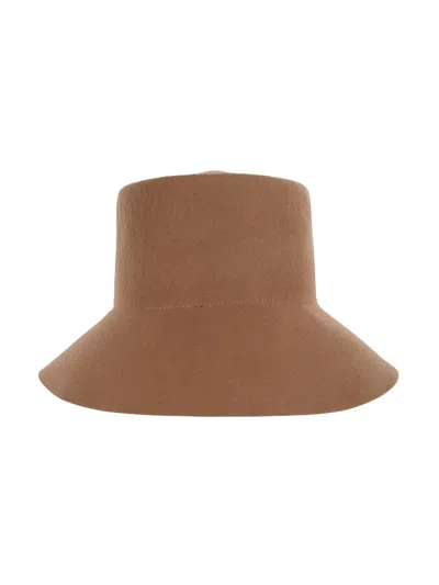 Liviana Conti Bucket Hat In Brown