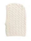 Liviana Conti Cable-knit Balaclava In Neutral