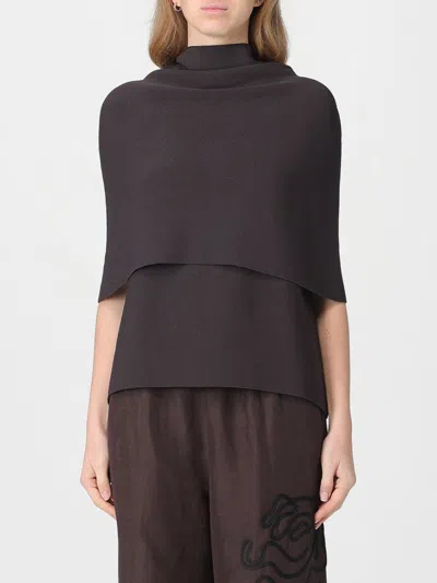 Liviana Conti Cape  Woman Color Black