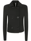 Liviana Conti Check Jacket In Black