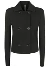 Liviana Conti Check Jacket In Black